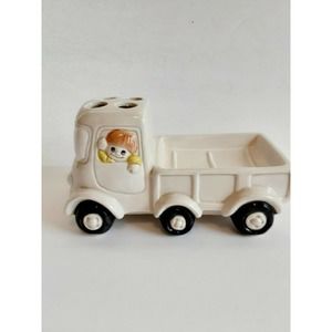 Vintage Pickup Truck Toothbrush and Bathroom Decor